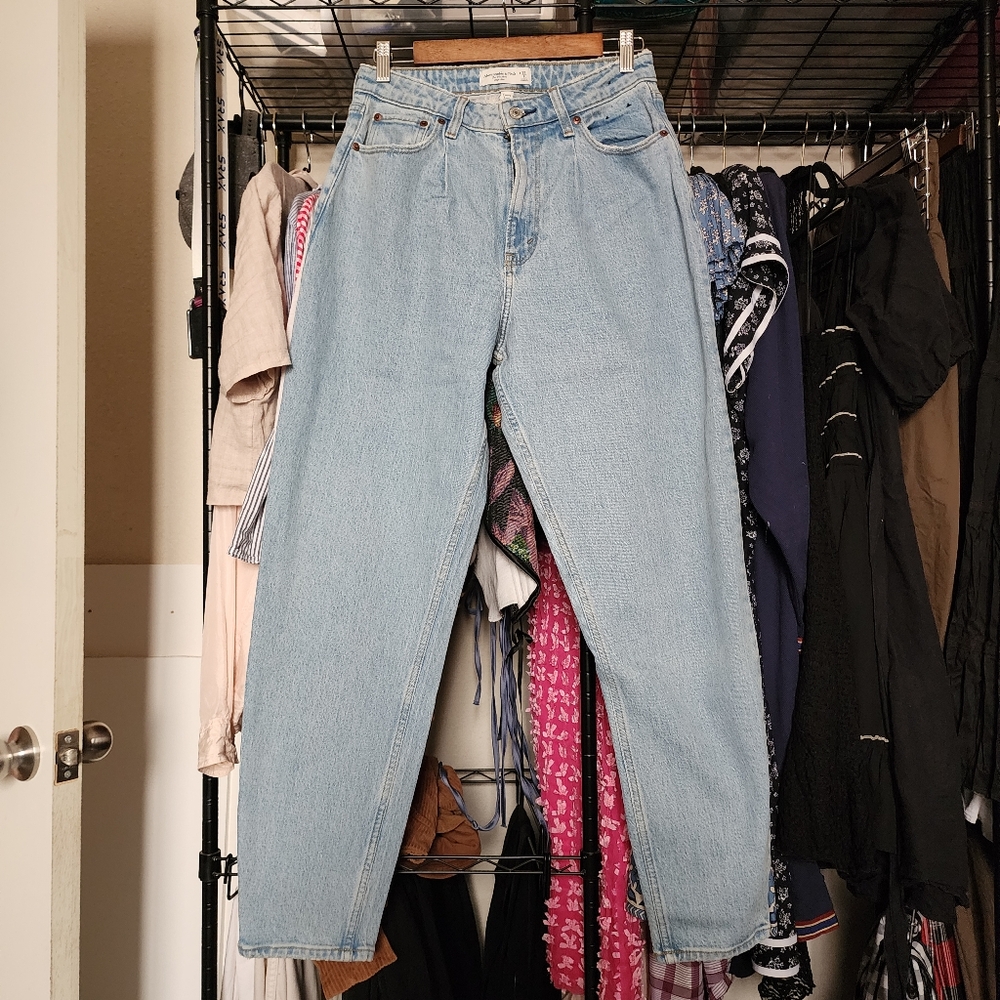 Abercrombie & Fitch Jeans, The '80s Mom/High Rise, Curve/ Love Jean Size 28/6 L